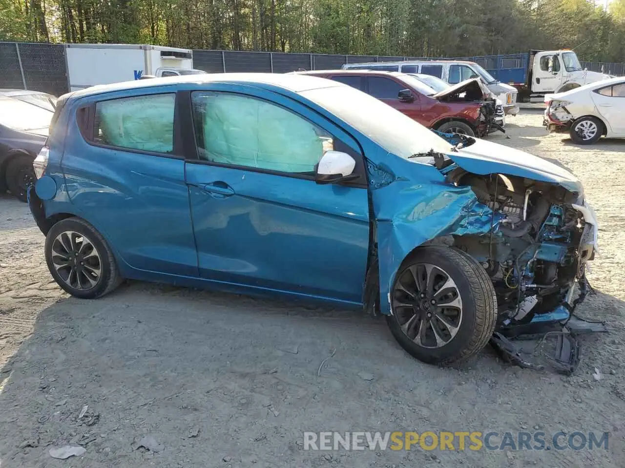 4 Photograph of a damaged car KL8CD6SA2MC724649 CHEVROLET SPARK 2021