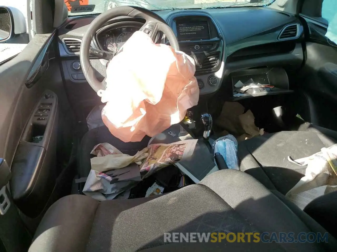 8 Photograph of a damaged car KL8CD6SA2MC724649 CHEVROLET SPARK 2021