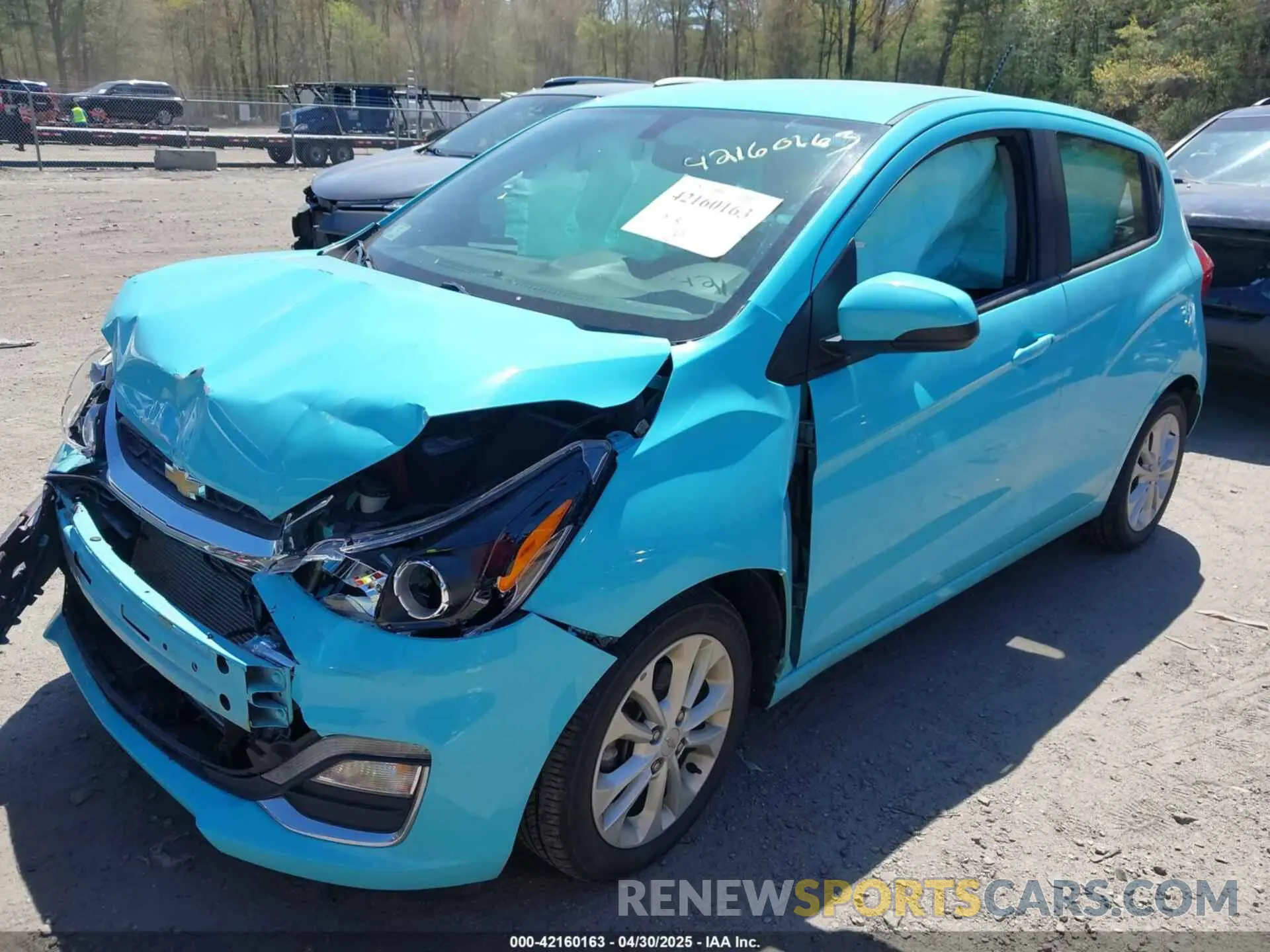 2 Photograph of a damaged car KL8CD6SA2MC725624 CHEVROLET SPARK 2021