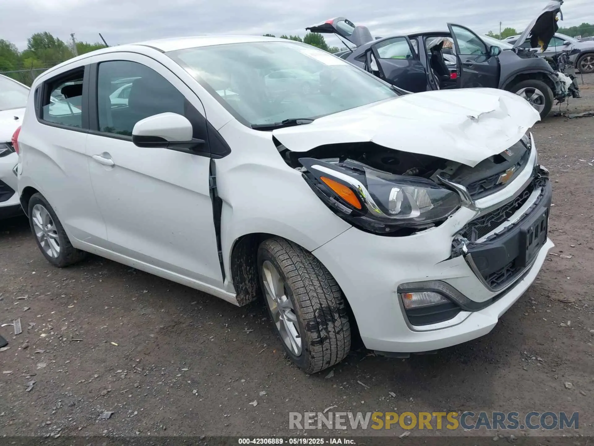 1 Photograph of a damaged car KL8CD6SA2MC751270 CHEVROLET SPARK 2021