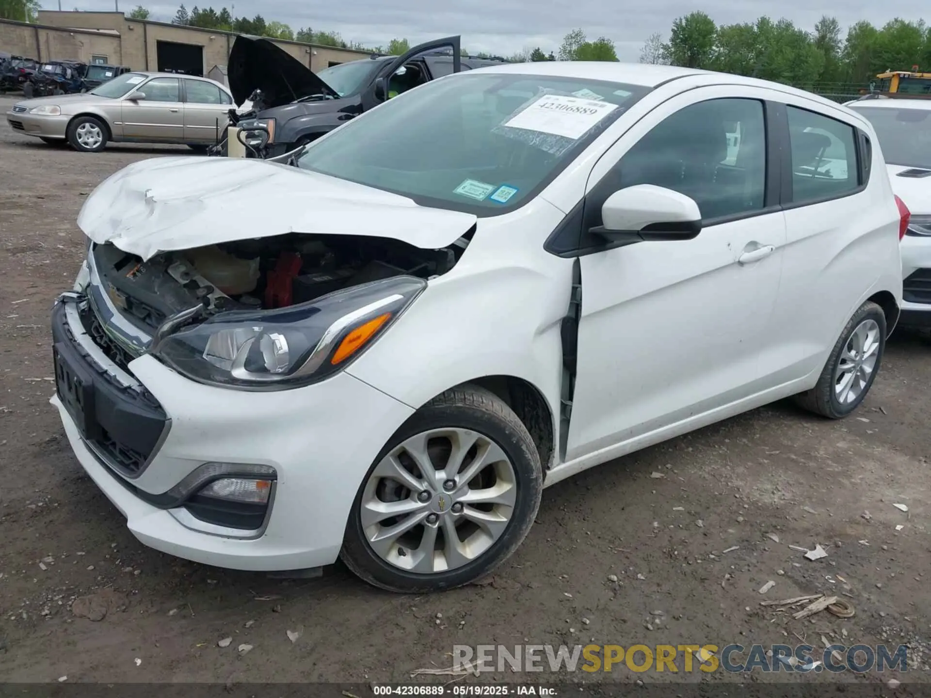2 Photograph of a damaged car KL8CD6SA2MC751270 CHEVROLET SPARK 2021