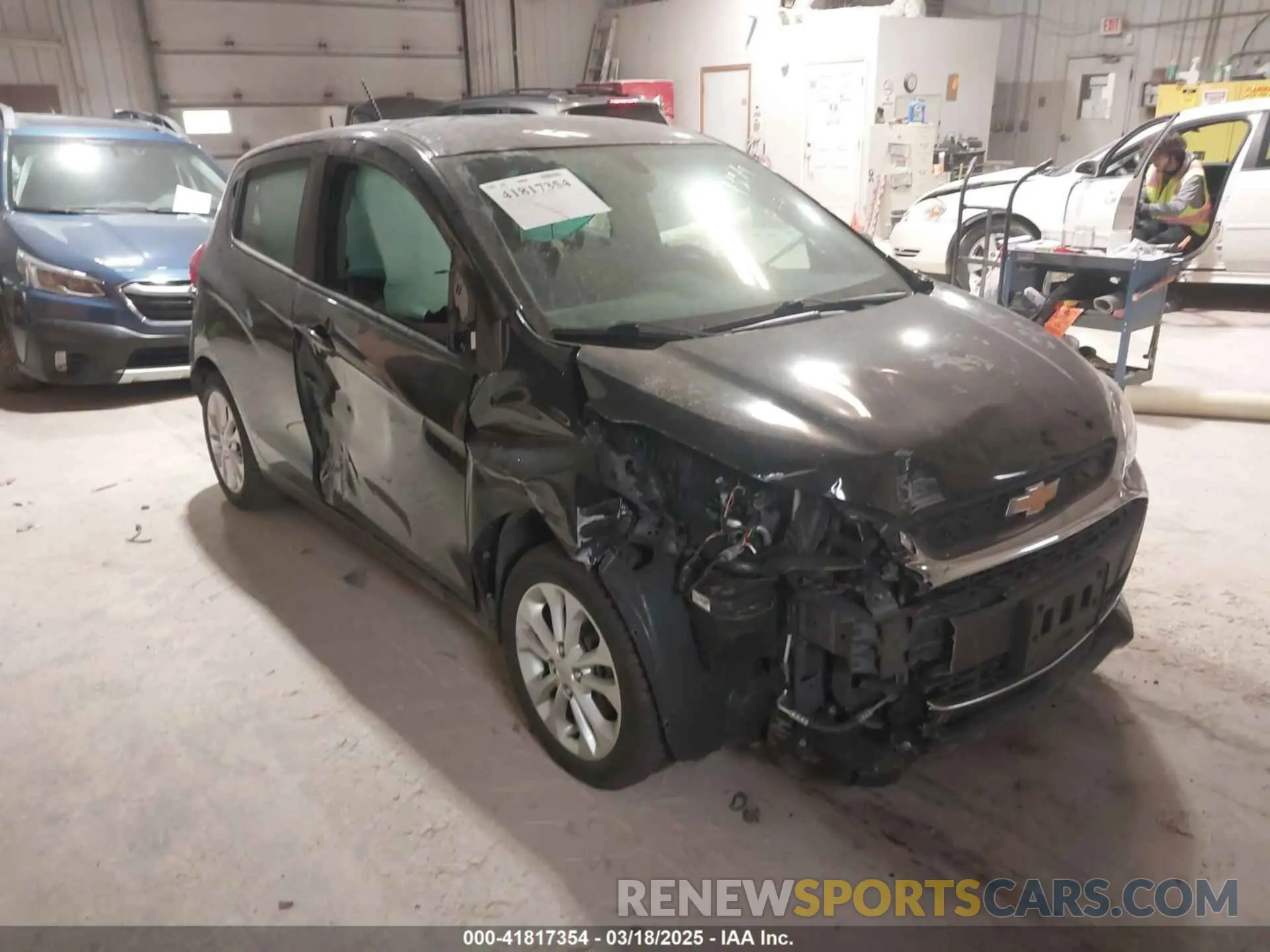 1 Photograph of a damaged car KL8CD6SA3MC217081 CHEVROLET SPARK 2021