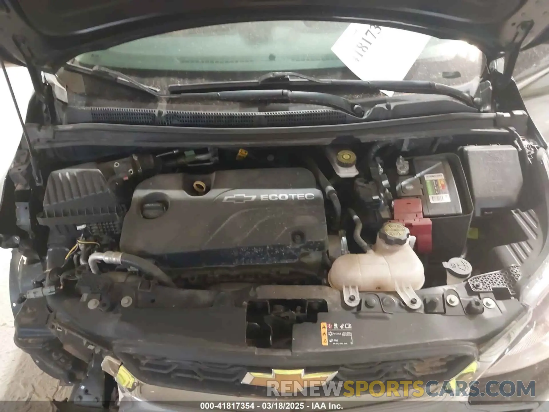 10 Photograph of a damaged car KL8CD6SA3MC217081 CHEVROLET SPARK 2021