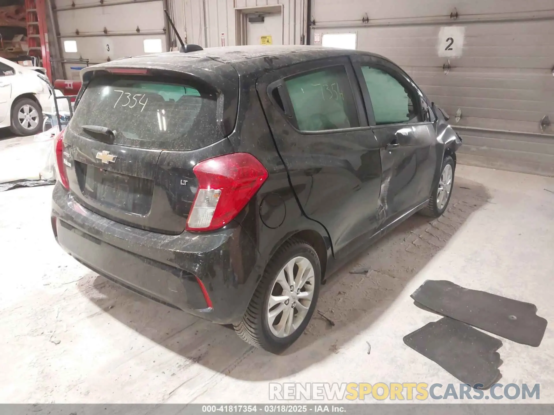 4 Photograph of a damaged car KL8CD6SA3MC217081 CHEVROLET SPARK 2021