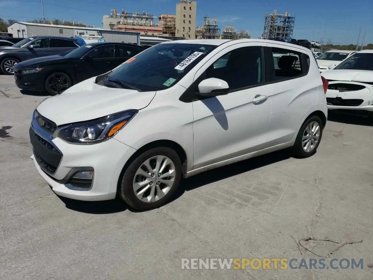 1 Photograph of a damaged car KL8CD6SA3MC719167 CHEVROLET SPARK 2021