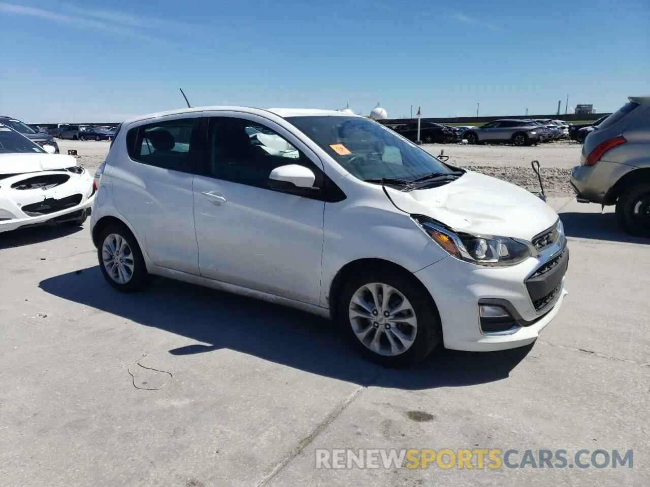 4 Photograph of a damaged car KL8CD6SA3MC719167 CHEVROLET SPARK 2021