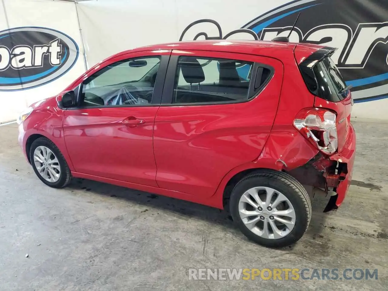 2 Photograph of a damaged car KL8CD6SA3MC724224 CHEVROLET SPARK 2021