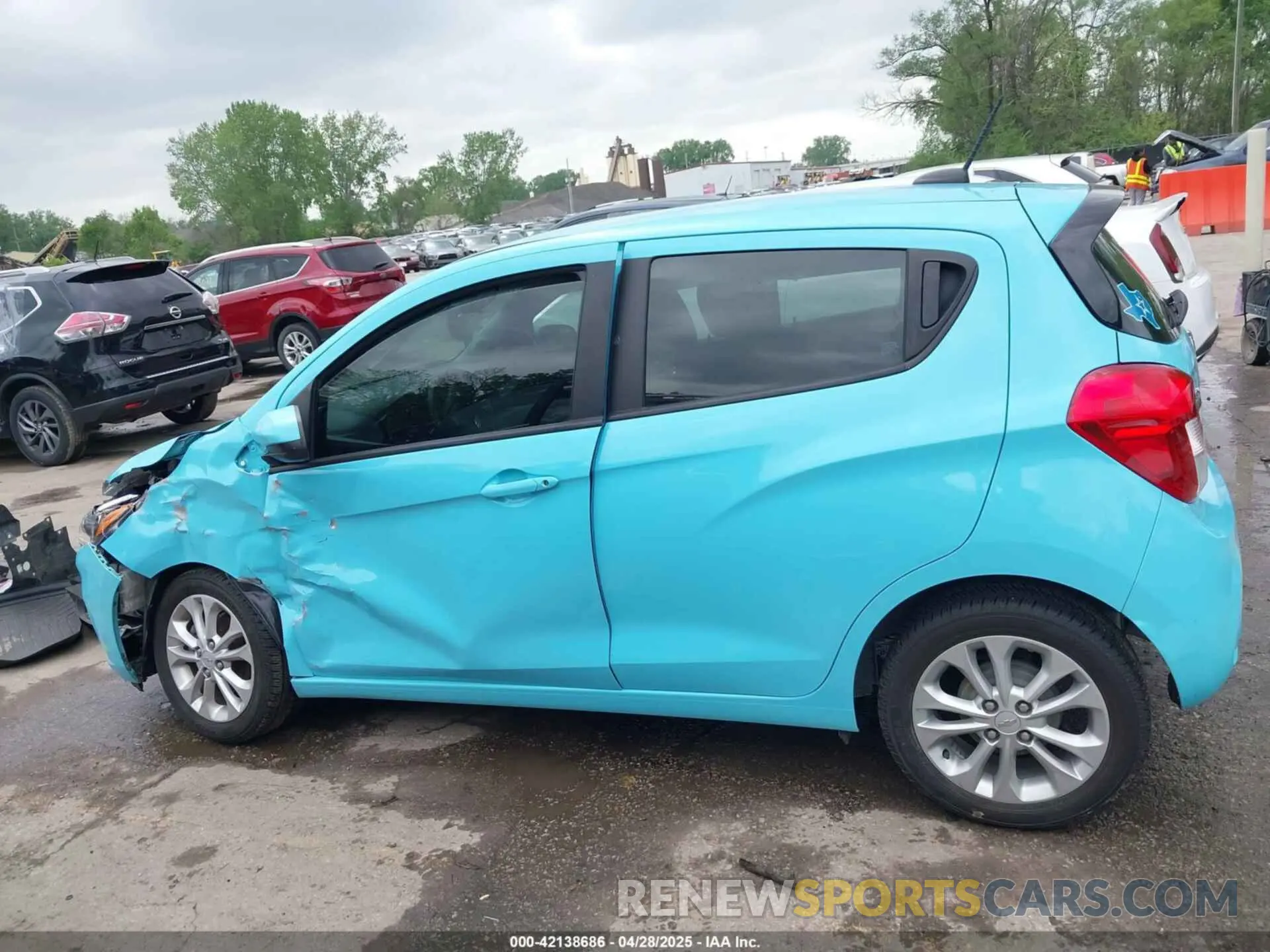 14 Photograph of a damaged car KL8CD6SA3MC728788 CHEVROLET SPARK 2021
