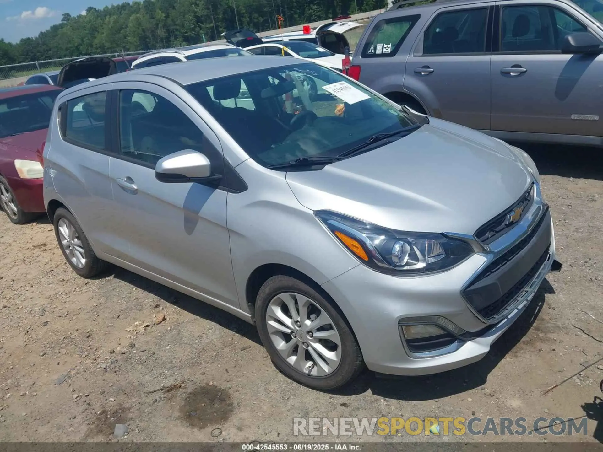 1 Photograph of a damaged car KL8CD6SA3MC735899 CHEVROLET SPARK 2021