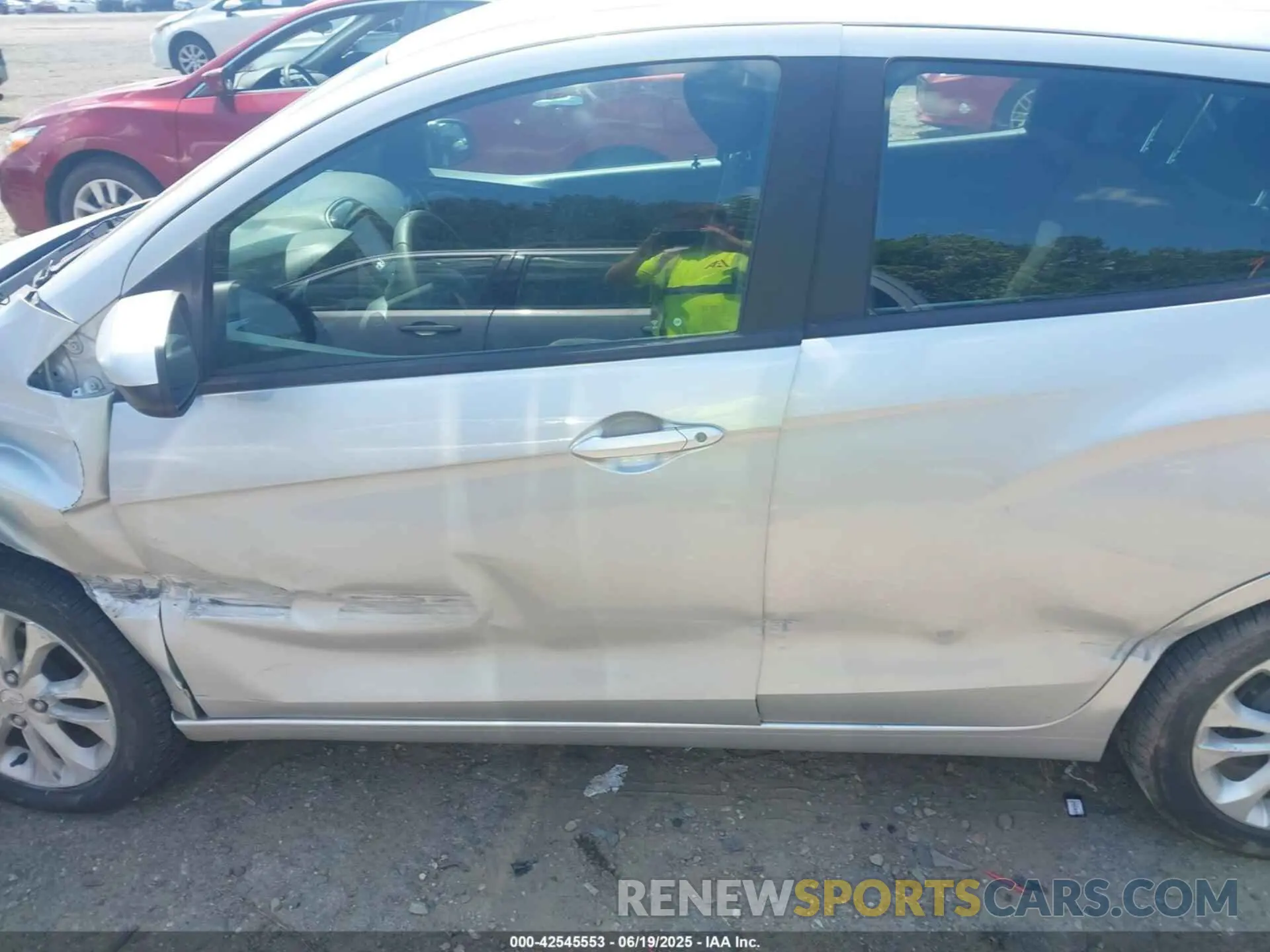 14 Photograph of a damaged car KL8CD6SA3MC735899 CHEVROLET SPARK 2021