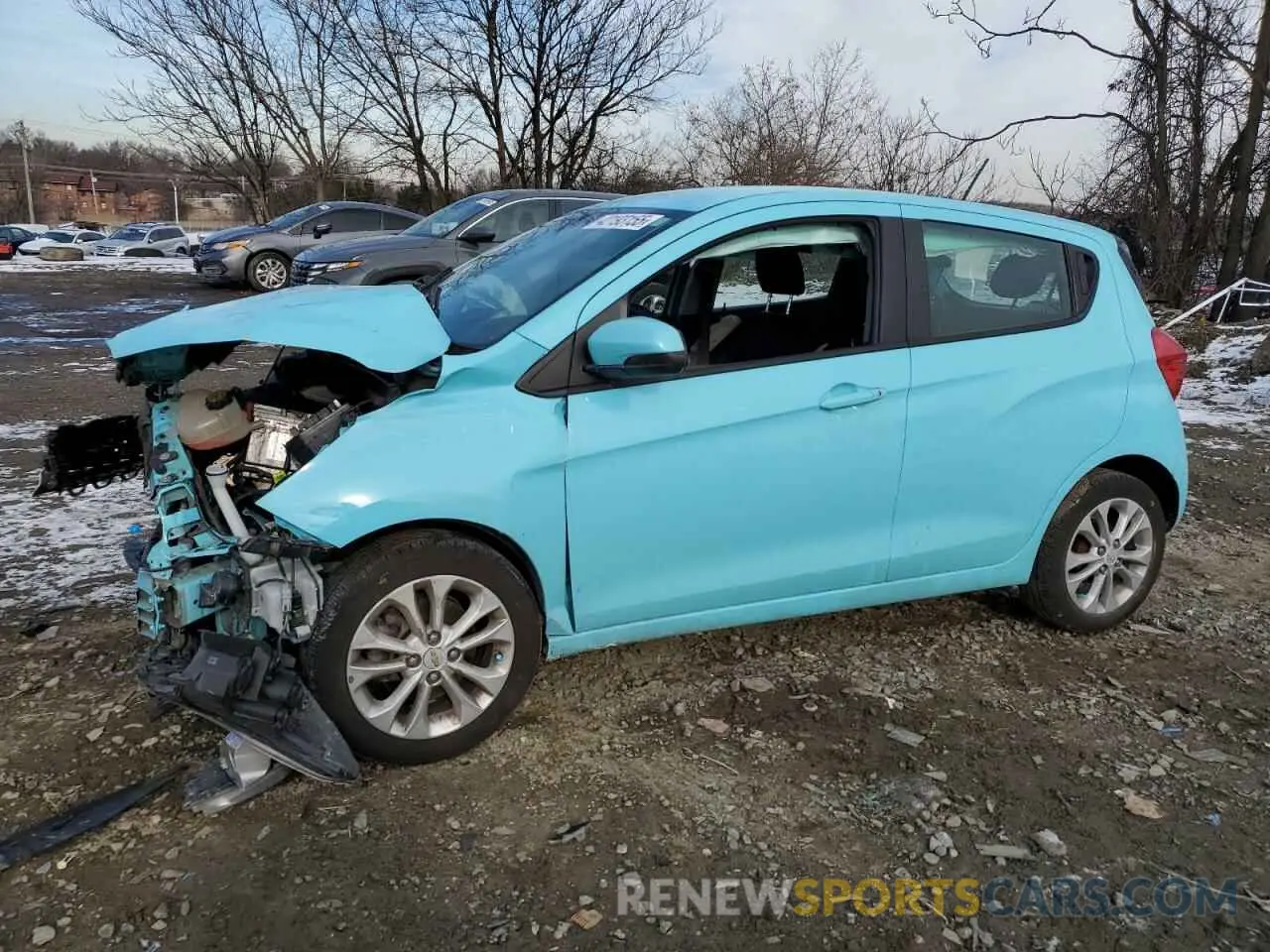 1 Photograph of a damaged car KL8CD6SA3MC736678 CHEVROLET SPARK 2021
