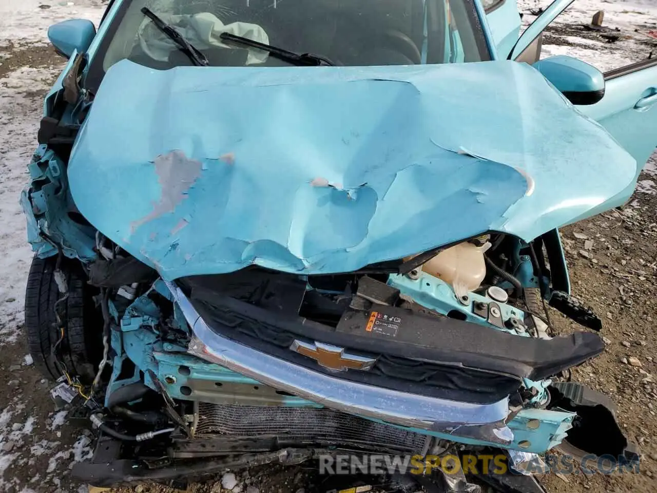 13 Photograph of a damaged car KL8CD6SA3MC736678 CHEVROLET SPARK 2021