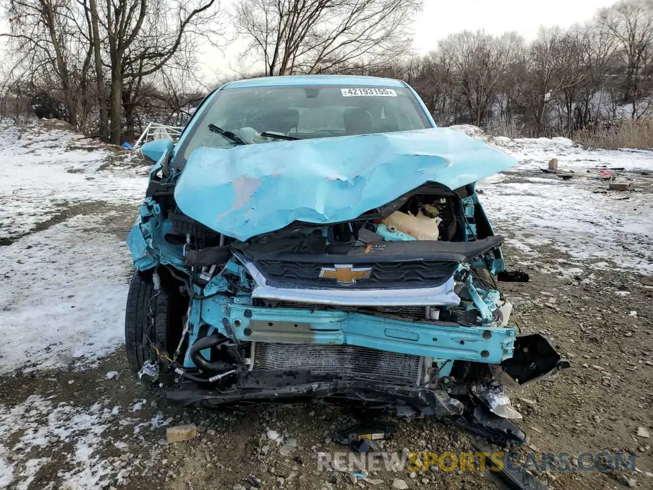 5 Photograph of a damaged car KL8CD6SA3MC736678 CHEVROLET SPARK 2021