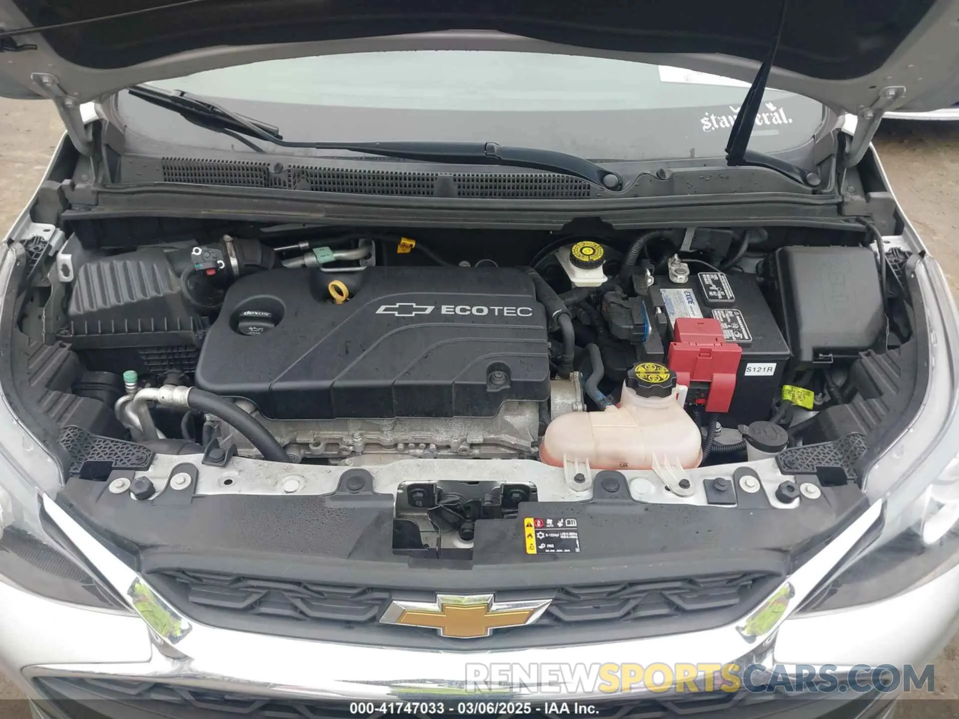 10 Photograph of a damaged car KL8CD6SA3MC743324 CHEVROLET SPARK 2021