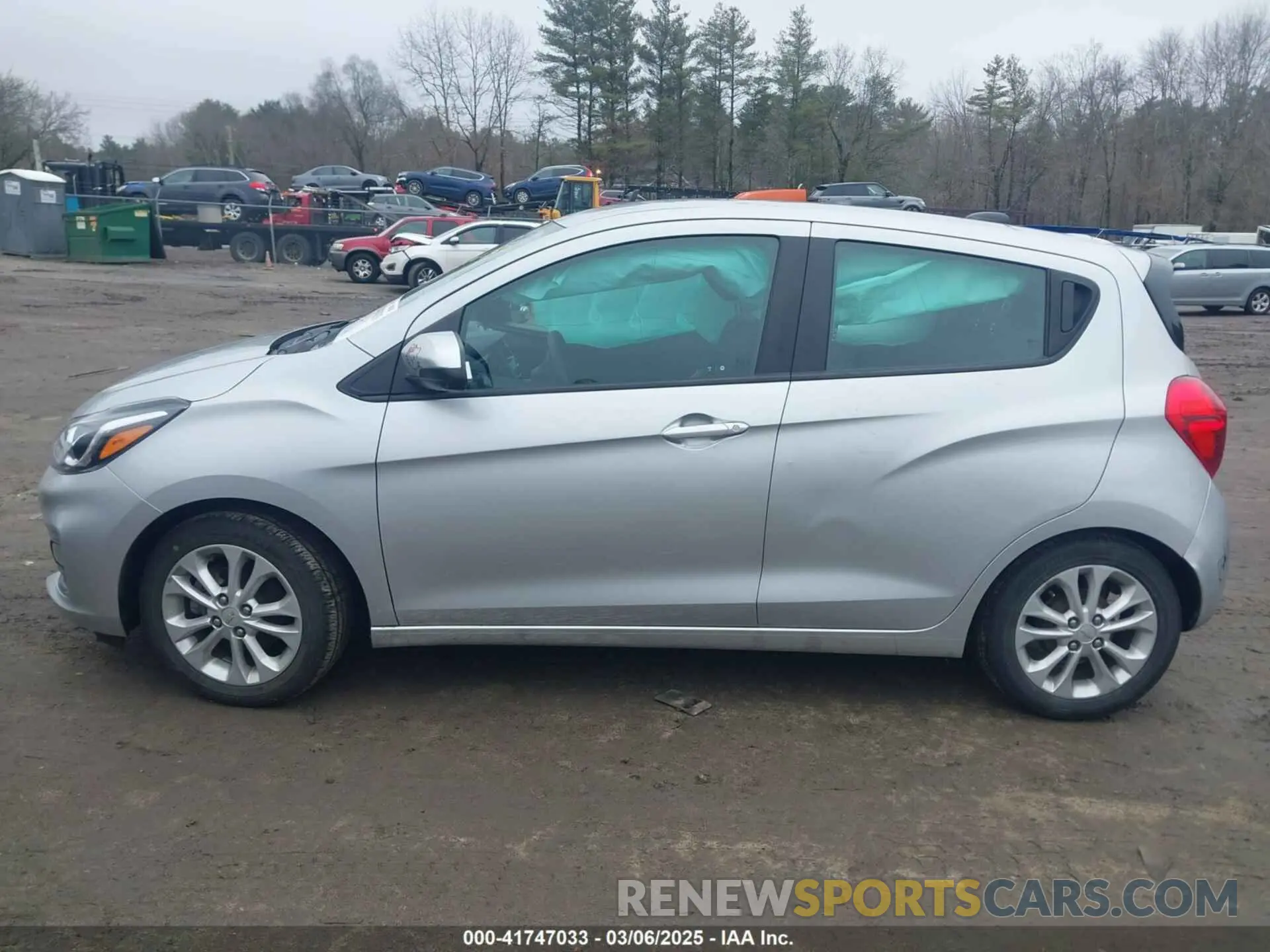 14 Photograph of a damaged car KL8CD6SA3MC743324 CHEVROLET SPARK 2021