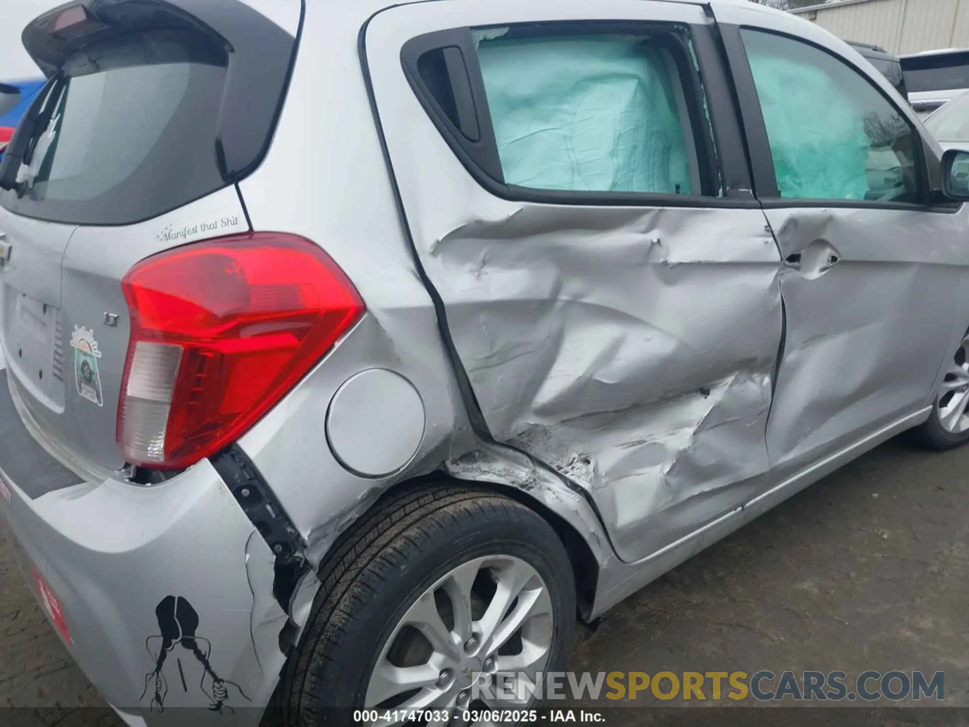6 Photograph of a damaged car KL8CD6SA3MC743324 CHEVROLET SPARK 2021