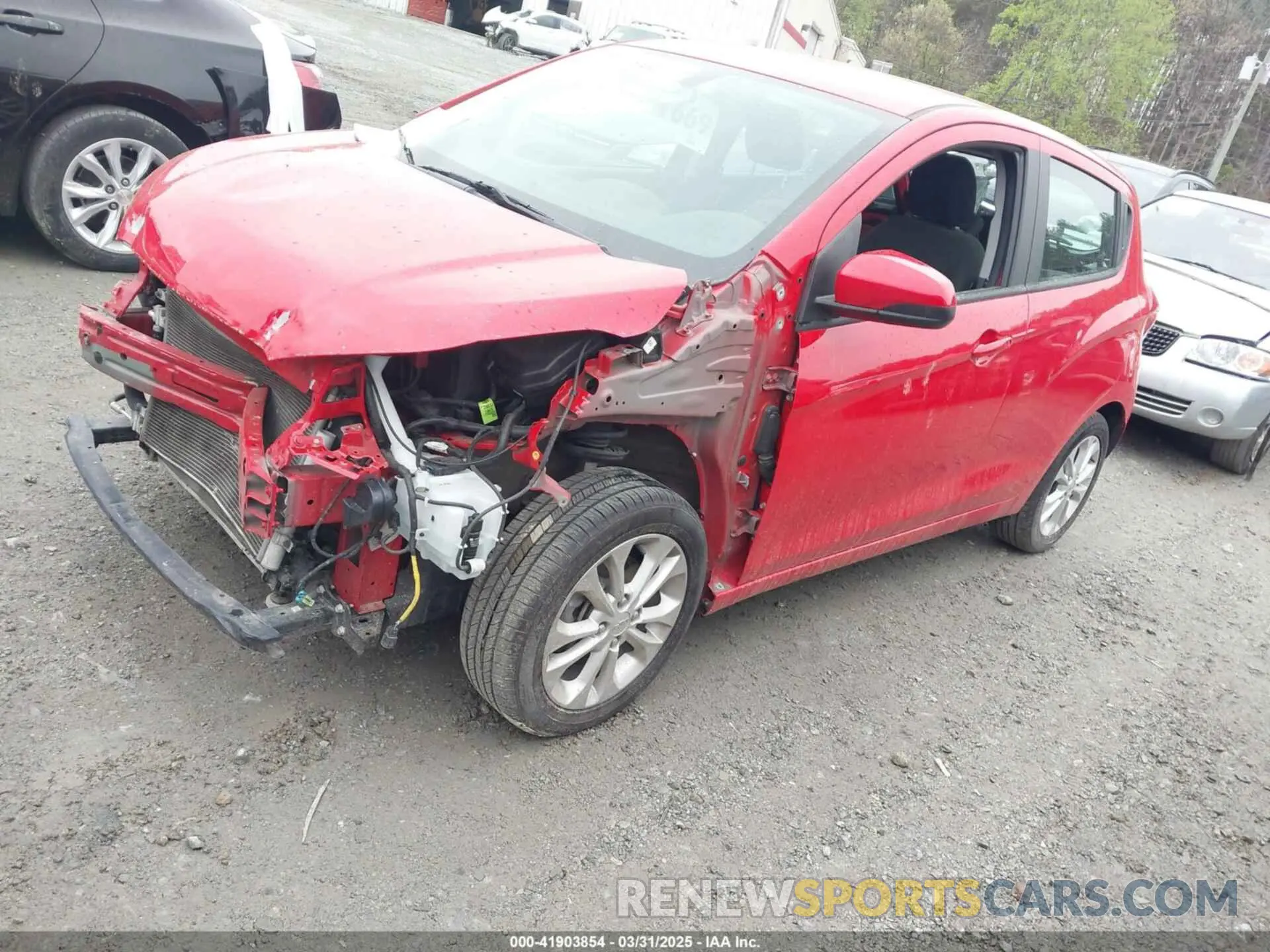 2 Photograph of a damaged car KL8CD6SA3MC747891 CHEVROLET SPARK 2021