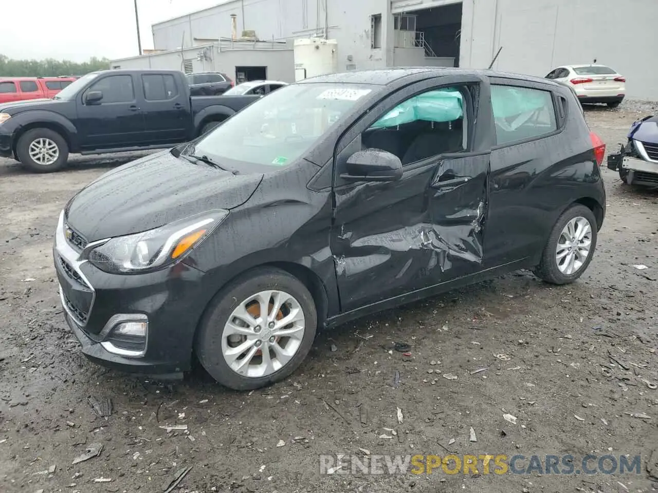 1 Photograph of a damaged car KL8CD6SA3MC750936 CHEVROLET SPARK 2021