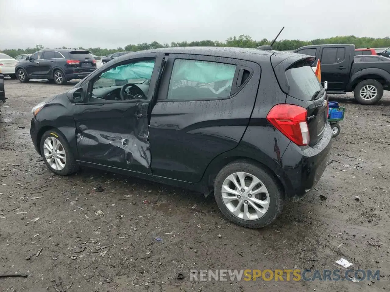 2 Photograph of a damaged car KL8CD6SA3MC750936 CHEVROLET SPARK 2021