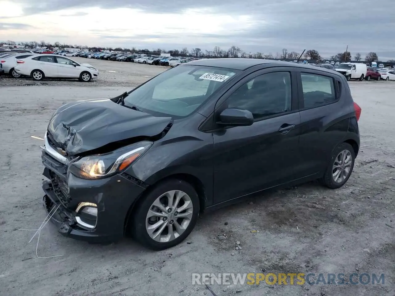 1 Photograph of a damaged car KL8CD6SA4MC216229 CHEVROLET SPARK 2021