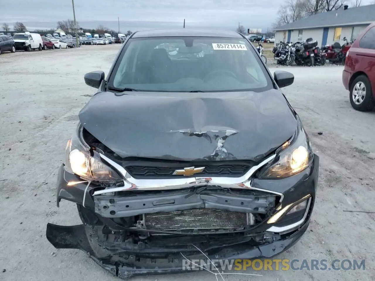 5 Photograph of a damaged car KL8CD6SA4MC216229 CHEVROLET SPARK 2021