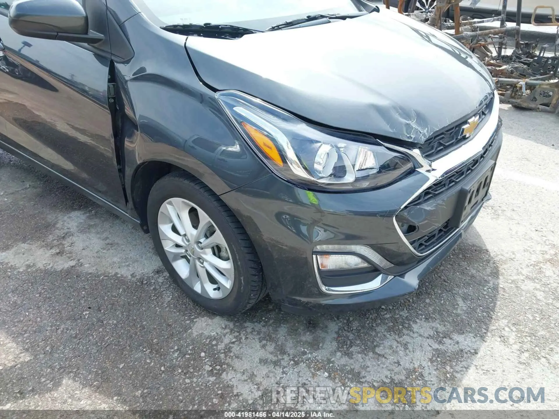 6 Photograph of a damaged car KL8CD6SA4MC216537 CHEVROLET SPARK 2021