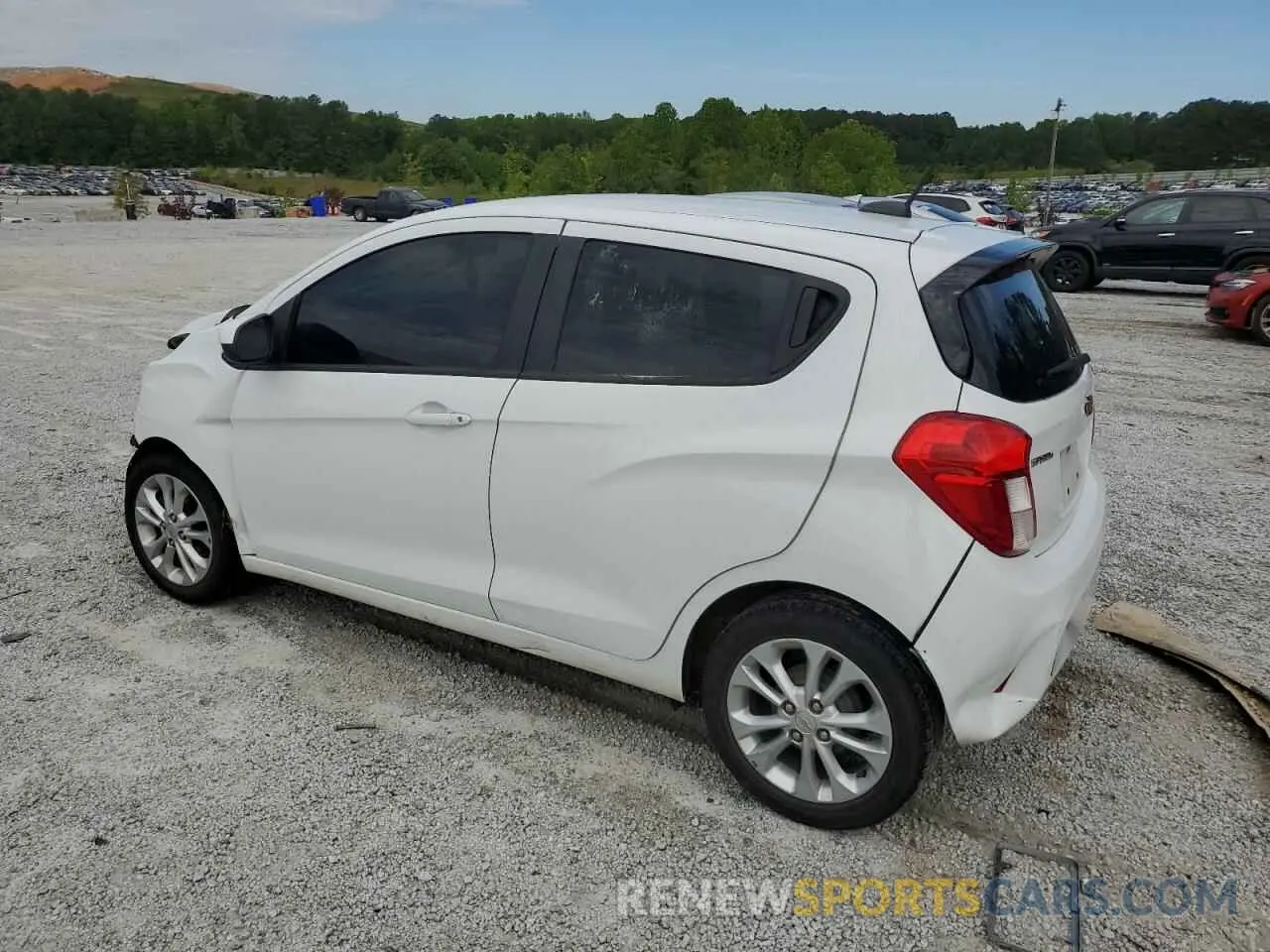 2 Photograph of a damaged car KL8CD6SA4MC223360 CHEVROLET SPARK 2021