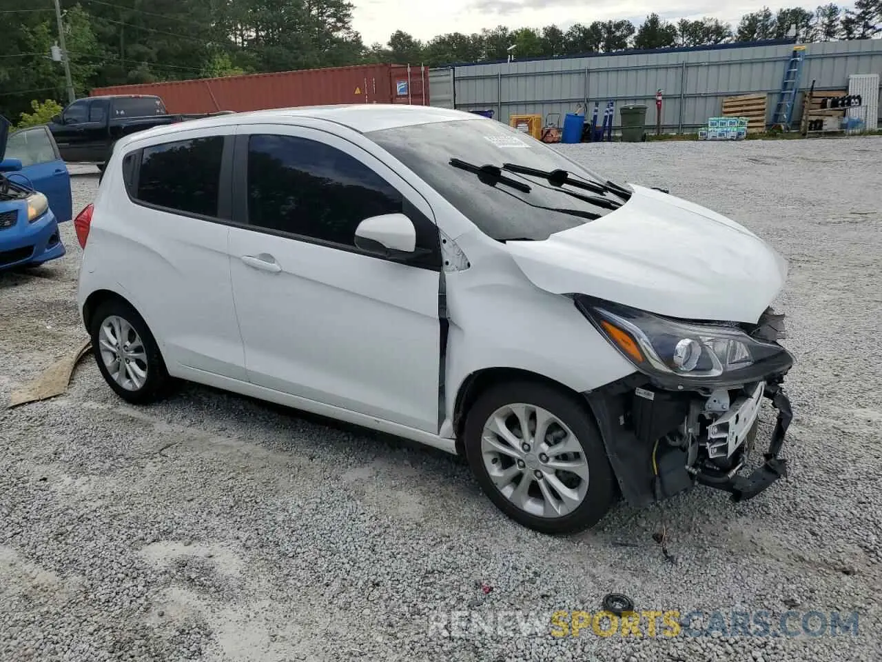 4 Photograph of a damaged car KL8CD6SA4MC223360 CHEVROLET SPARK 2021