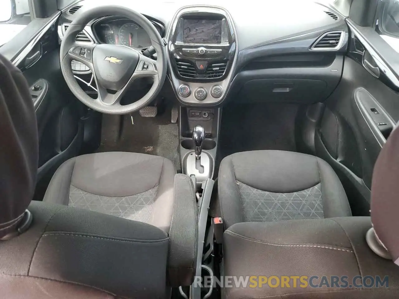 8 Photograph of a damaged car KL8CD6SA4MC223360 CHEVROLET SPARK 2021