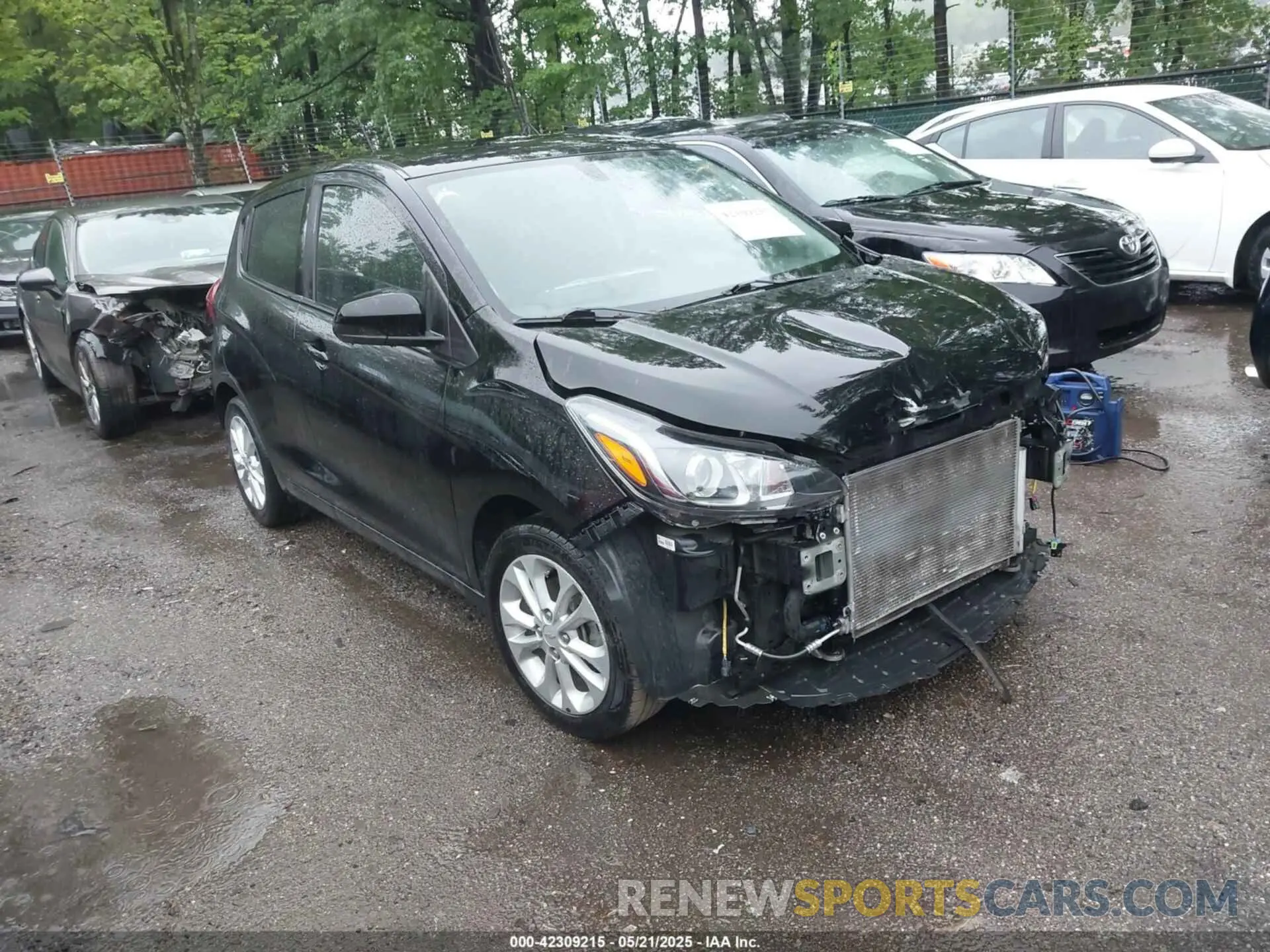 1 Photograph of a damaged car KL8CD6SA4MC704953 CHEVROLET SPARK 2021