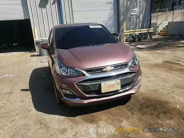 11 Photograph of a damaged car KL8CD6SA4MC720540 CHEVROLET SPARK 2021