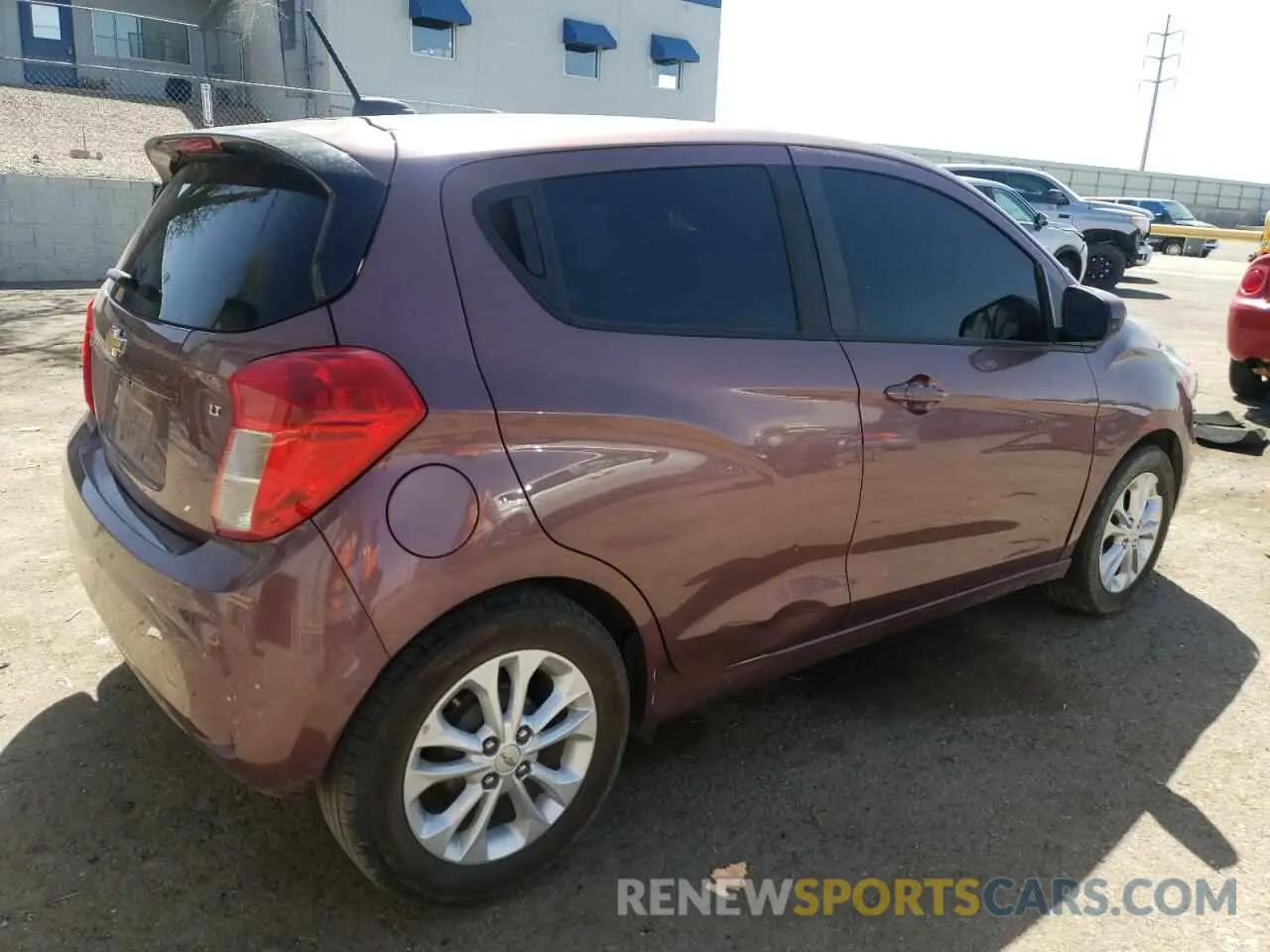3 Photograph of a damaged car KL8CD6SA4MC720540 CHEVROLET SPARK 2021