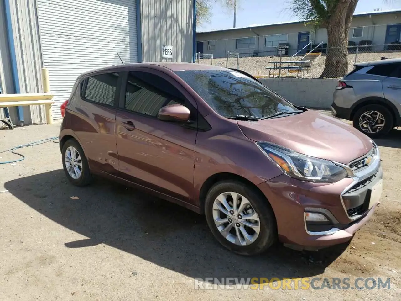 4 Photograph of a damaged car KL8CD6SA4MC720540 CHEVROLET SPARK 2021