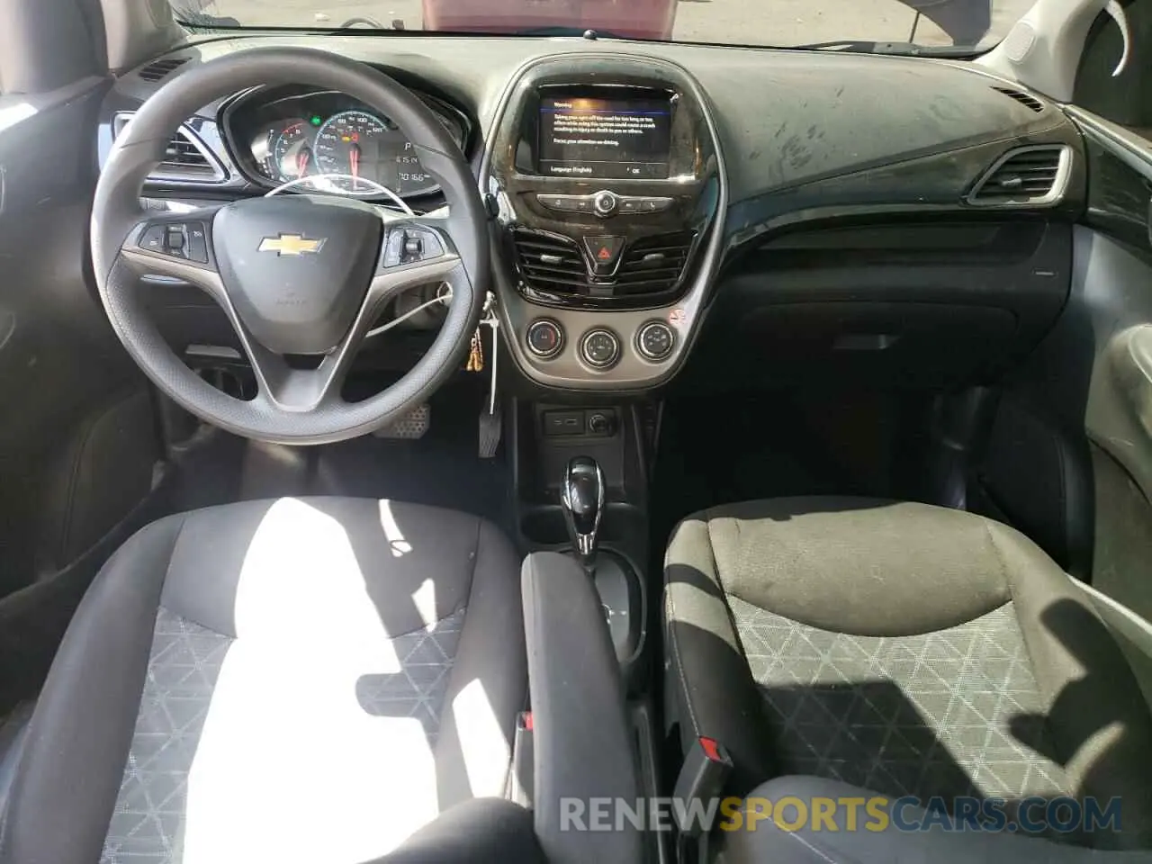 8 Photograph of a damaged car KL8CD6SA4MC720540 CHEVROLET SPARK 2021