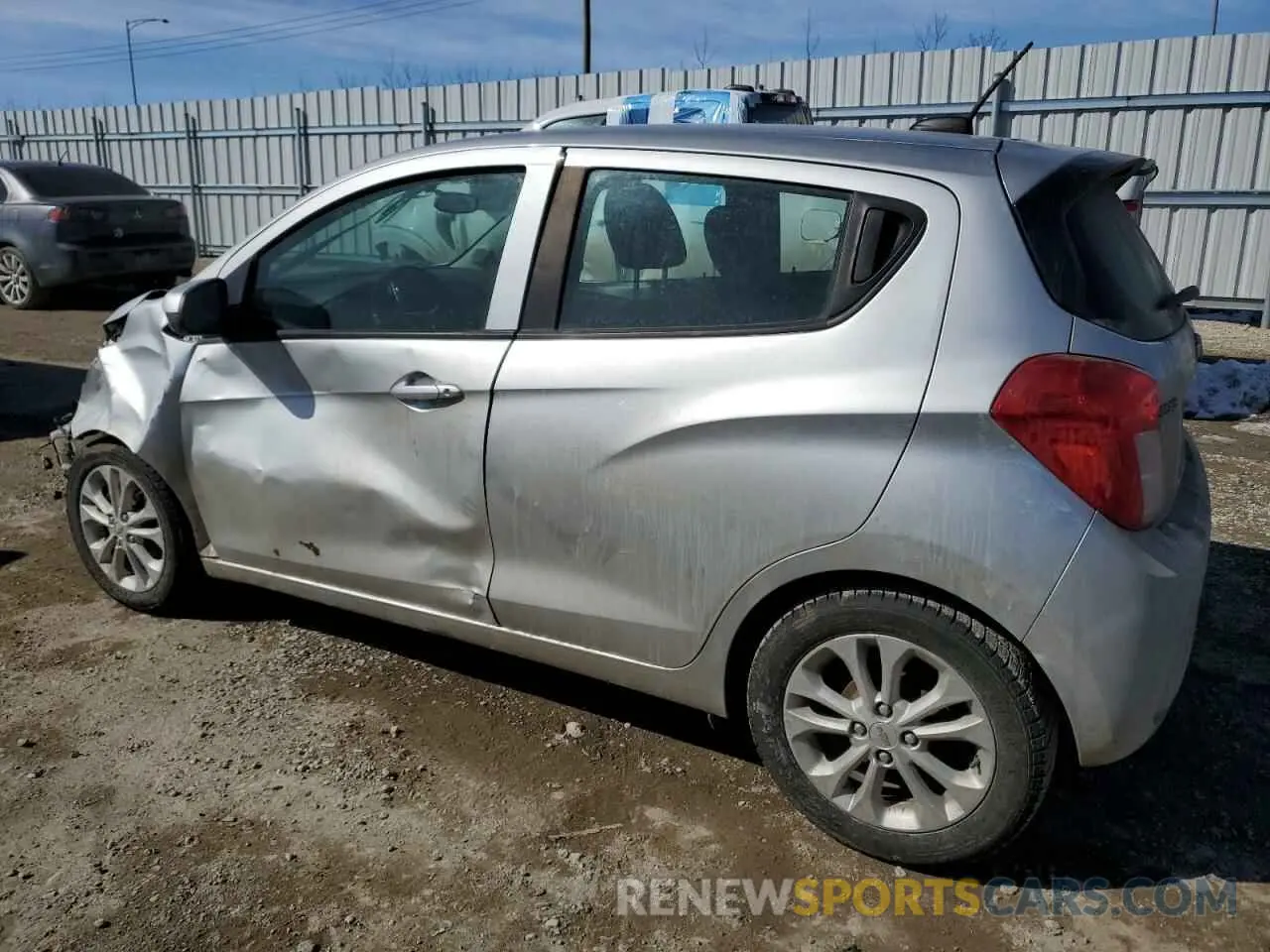 2 Photograph of a damaged car KL8CD6SA4MC724393 CHEVROLET SPARK 2021