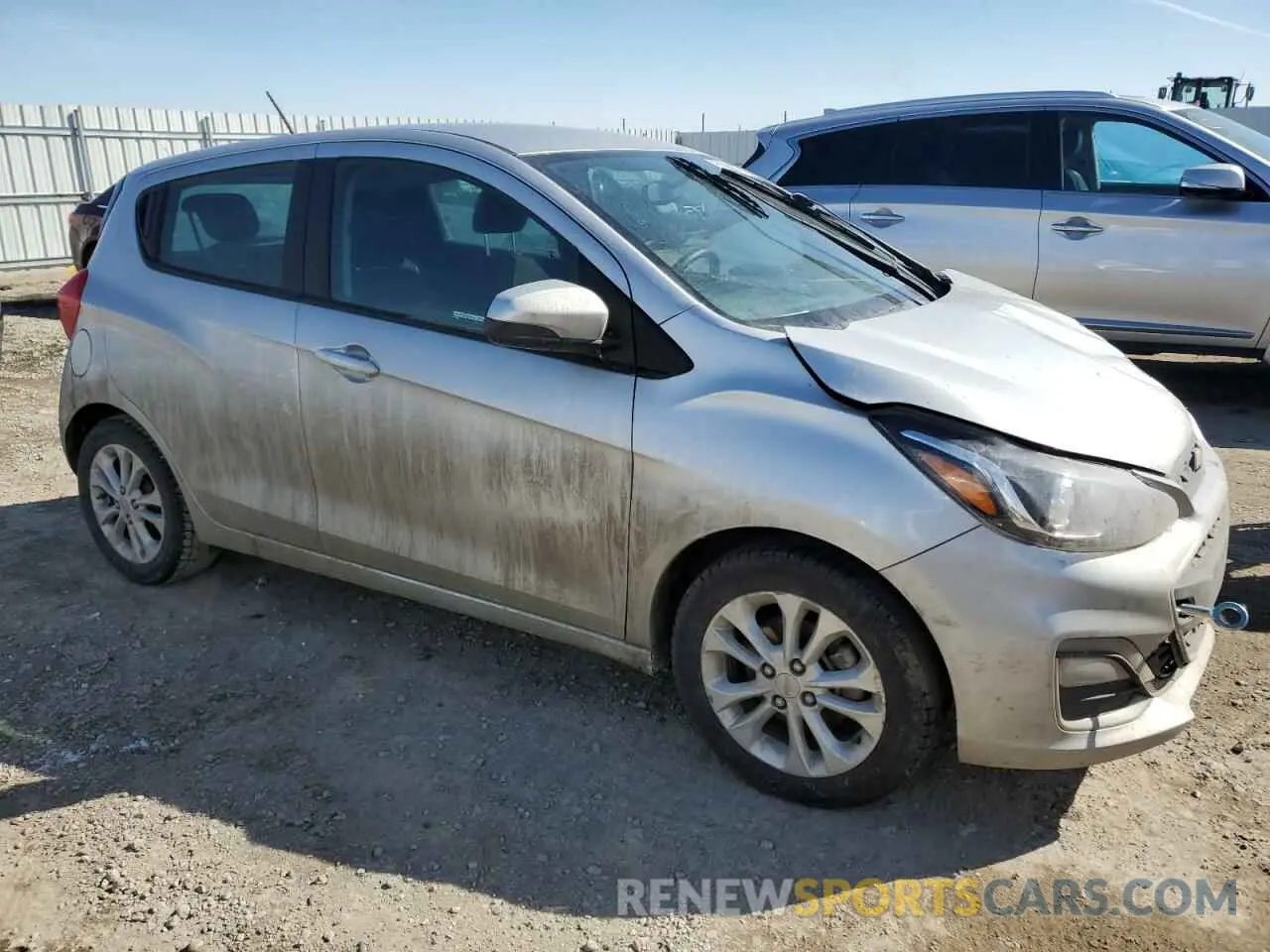 4 Photograph of a damaged car KL8CD6SA4MC724393 CHEVROLET SPARK 2021