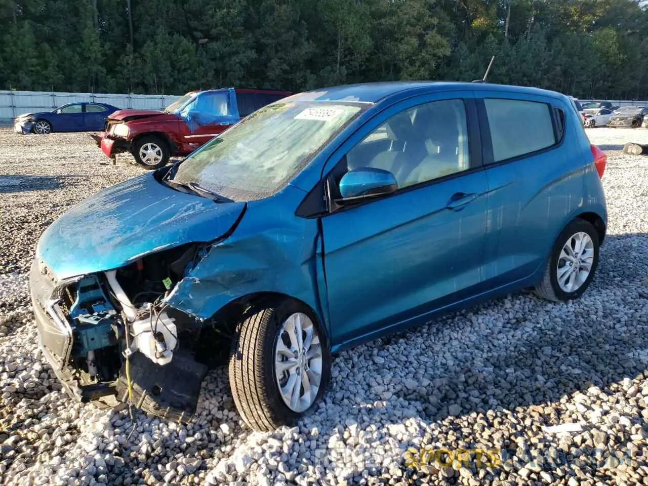 1 Photograph of a damaged car KL8CD6SA4MC743560 CHEVROLET SPARK 2021