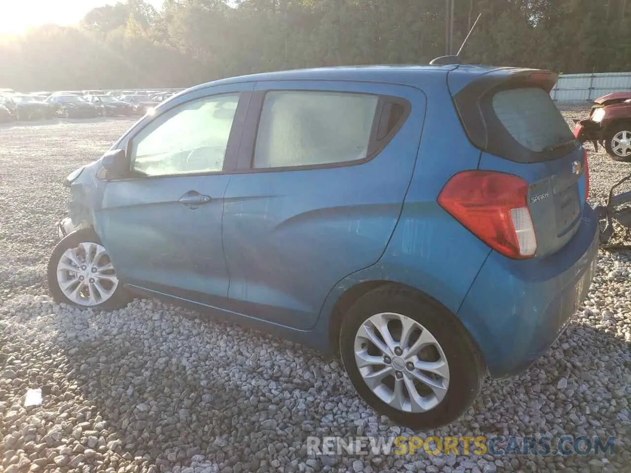 2 Photograph of a damaged car KL8CD6SA4MC743560 CHEVROLET SPARK 2021