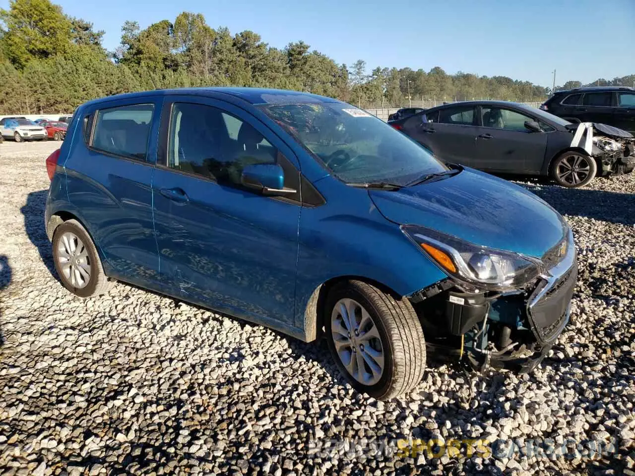 4 Photograph of a damaged car KL8CD6SA4MC743560 CHEVROLET SPARK 2021
