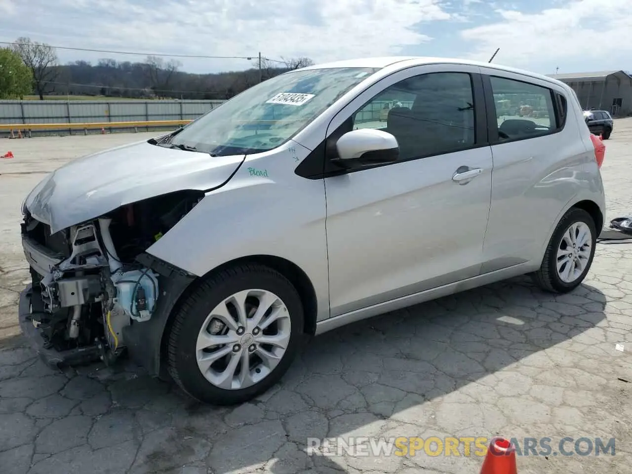 1 Photograph of a damaged car KL8CD6SA5MC717887 CHEVROLET SPARK 2021