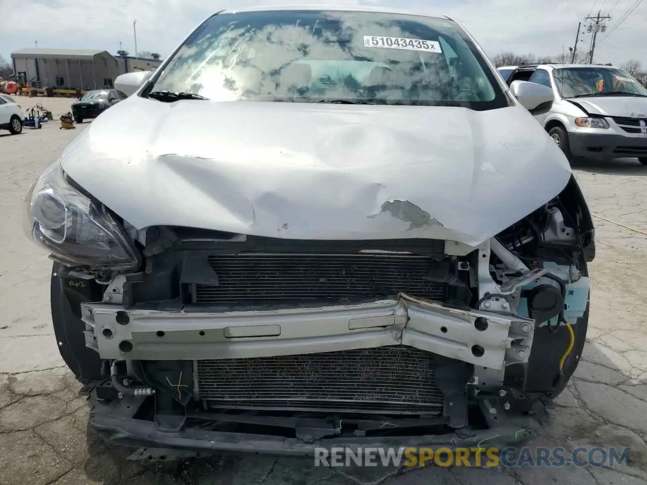 5 Photograph of a damaged car KL8CD6SA5MC717887 CHEVROLET SPARK 2021