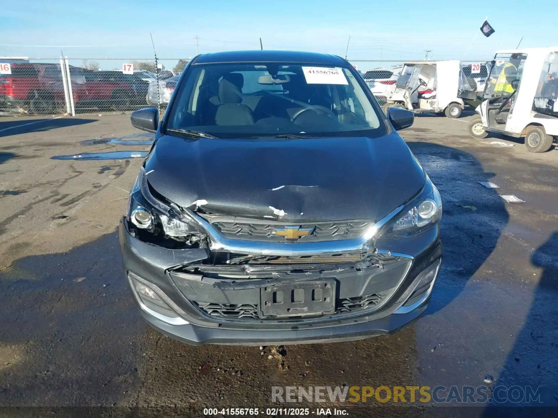 12 Photograph of a damaged car KL8CD6SA5MC722751 CHEVROLET SPARK 2021