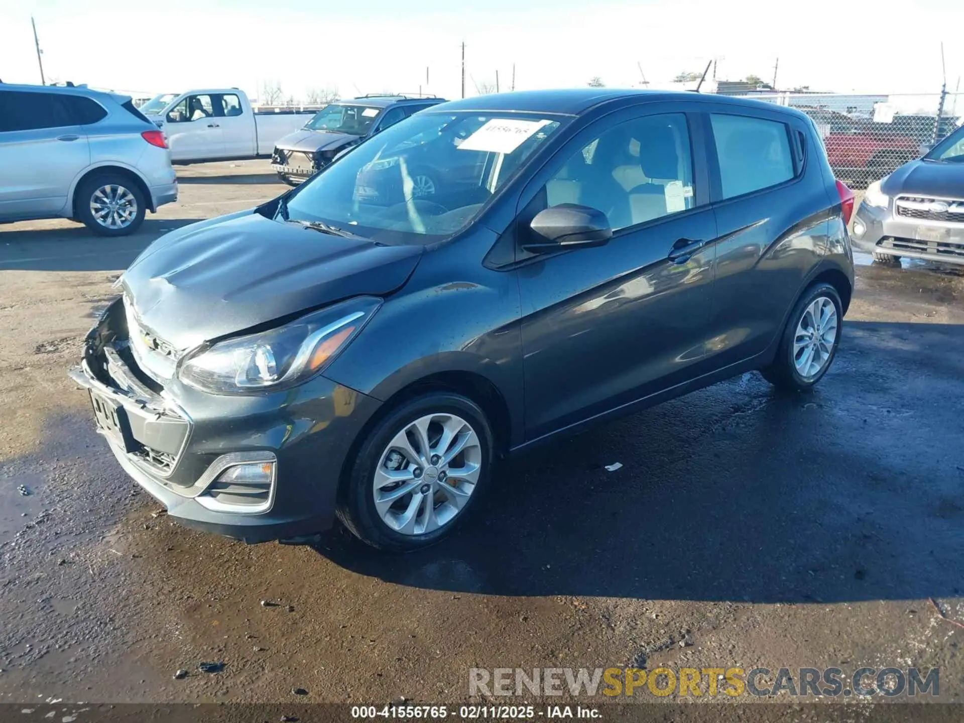 2 Photograph of a damaged car KL8CD6SA5MC722751 CHEVROLET SPARK 2021