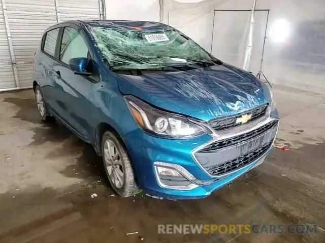 10 Photograph of a damaged car KL8CD6SA5MC742224 CHEVROLET SPARK 2021