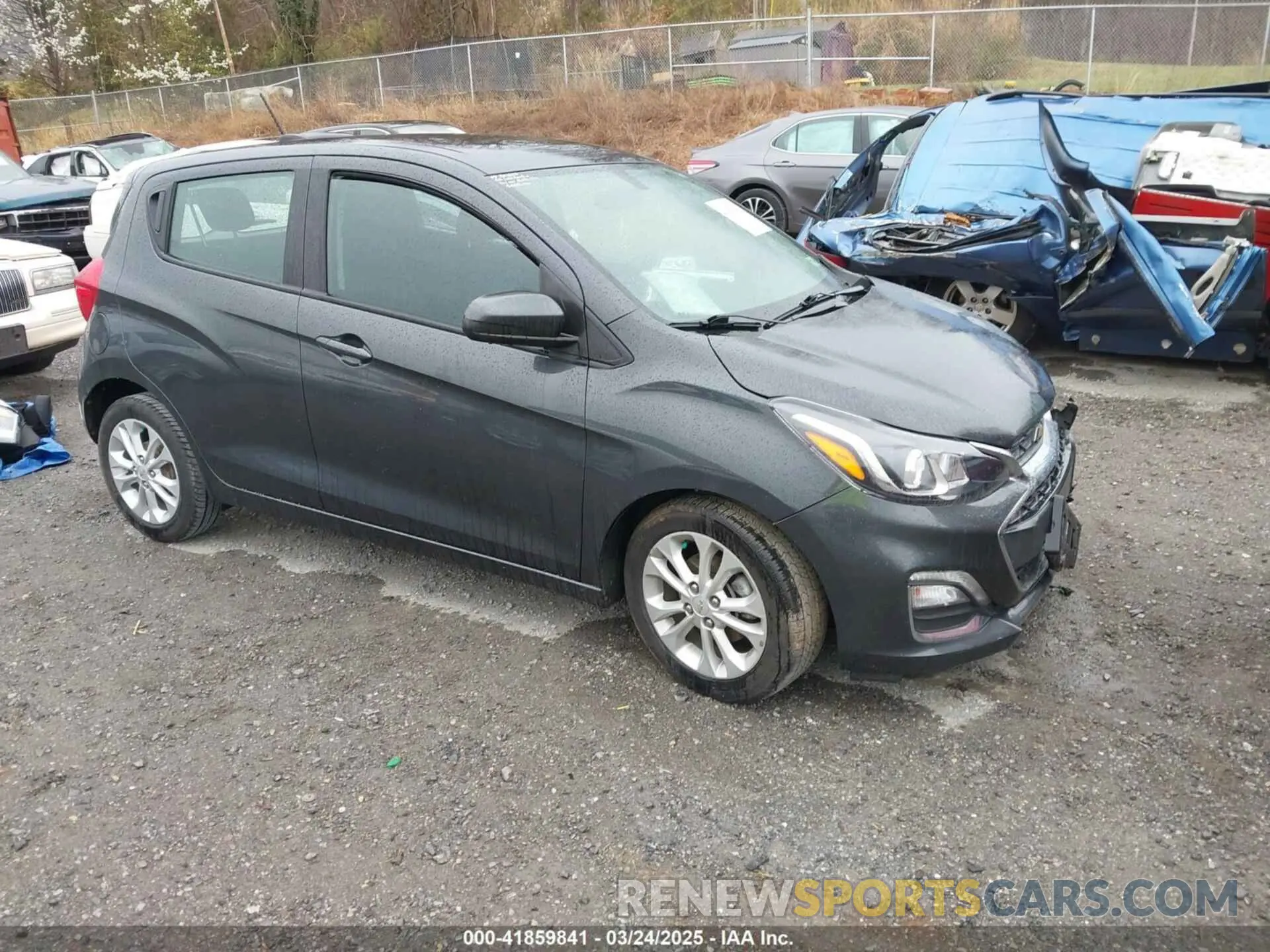 1 Photograph of a damaged car KL8CD6SA5MC751196 CHEVROLET SPARK 2021