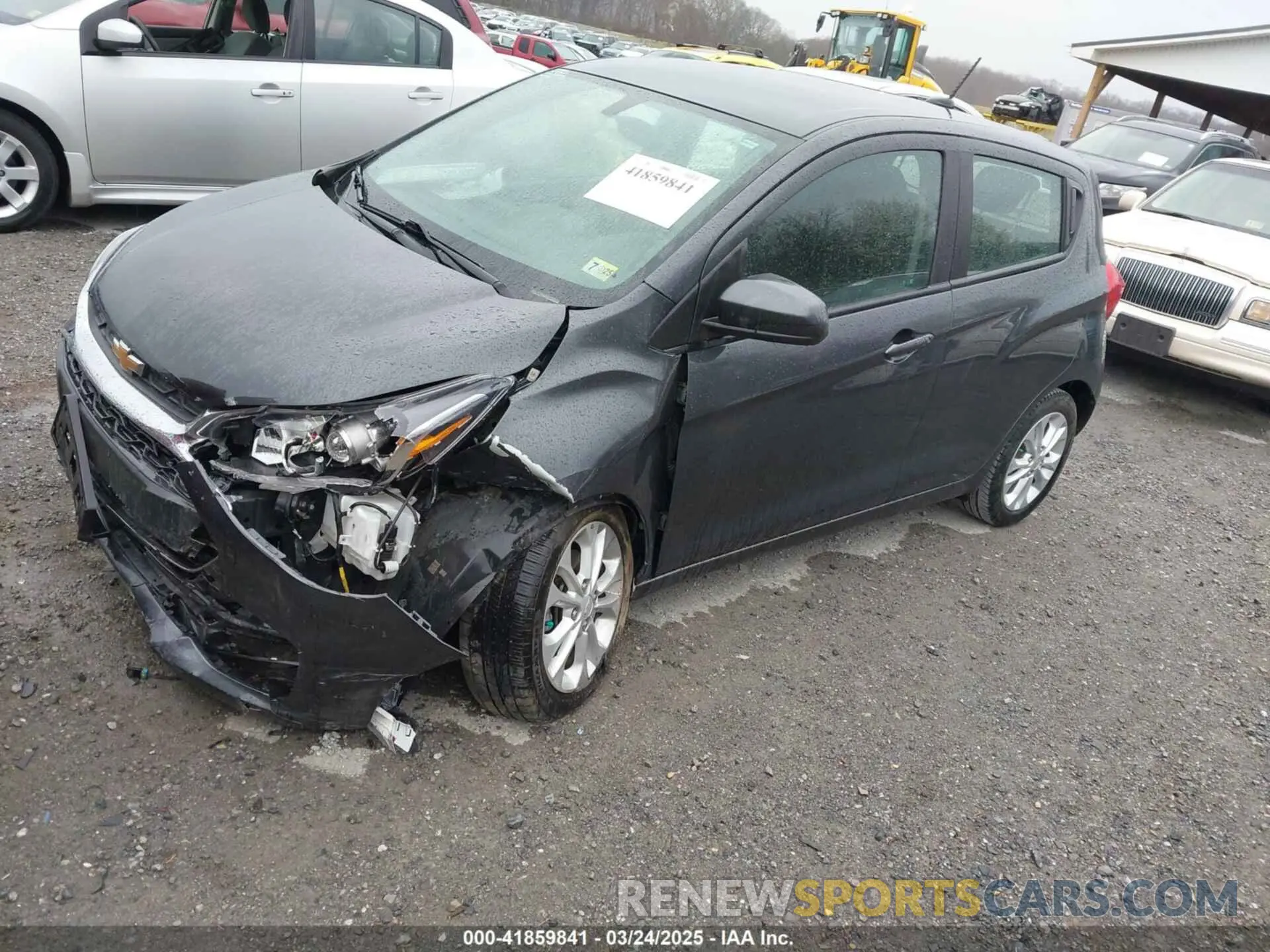 2 Photograph of a damaged car KL8CD6SA5MC751196 CHEVROLET SPARK 2021