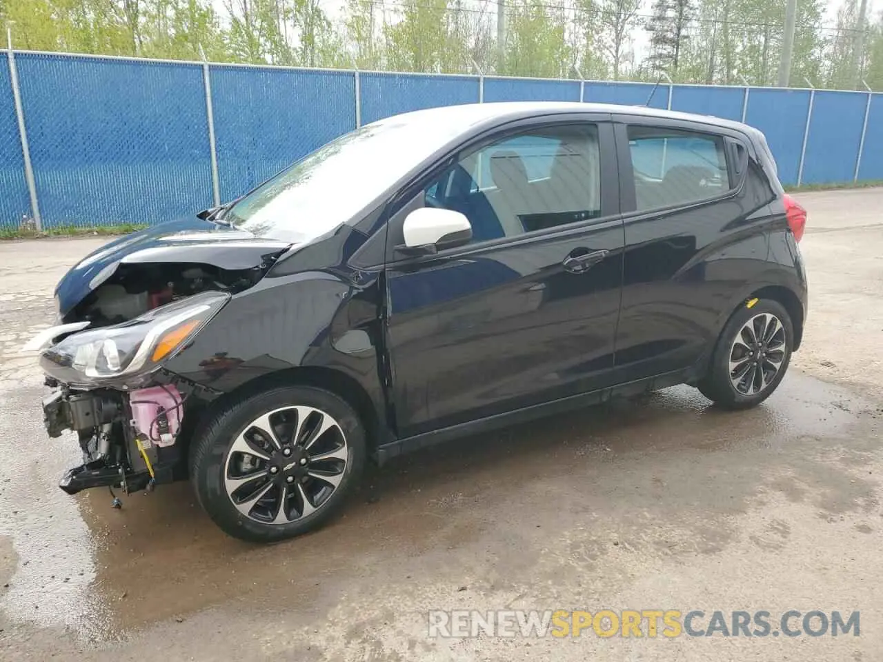 1 Photograph of a damaged car KL8CD6SA6MC221061 CHEVROLET SPARK 2021