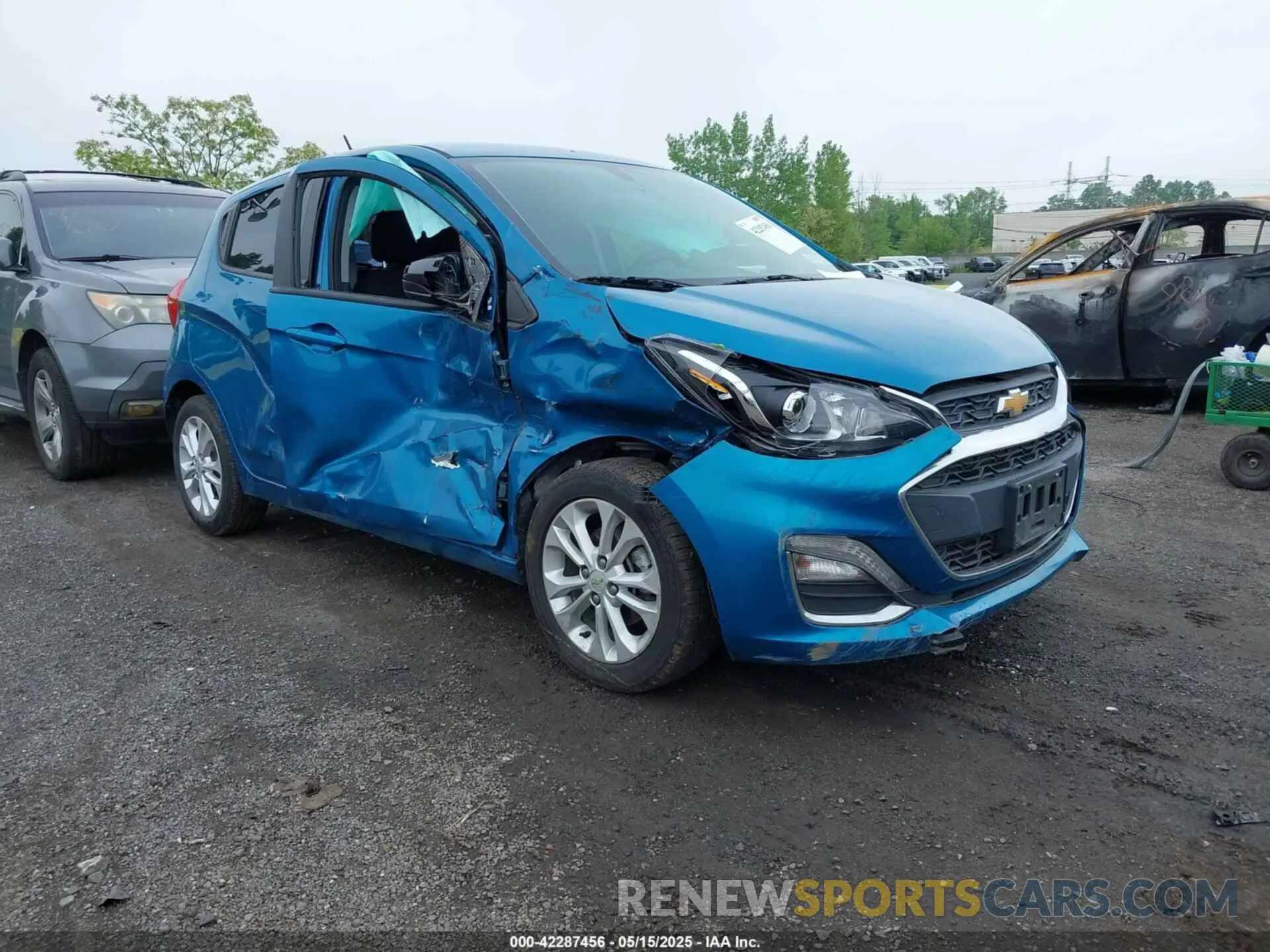 1 Photograph of a damaged car KL8CD6SA6MC703688 CHEVROLET SPARK 2021