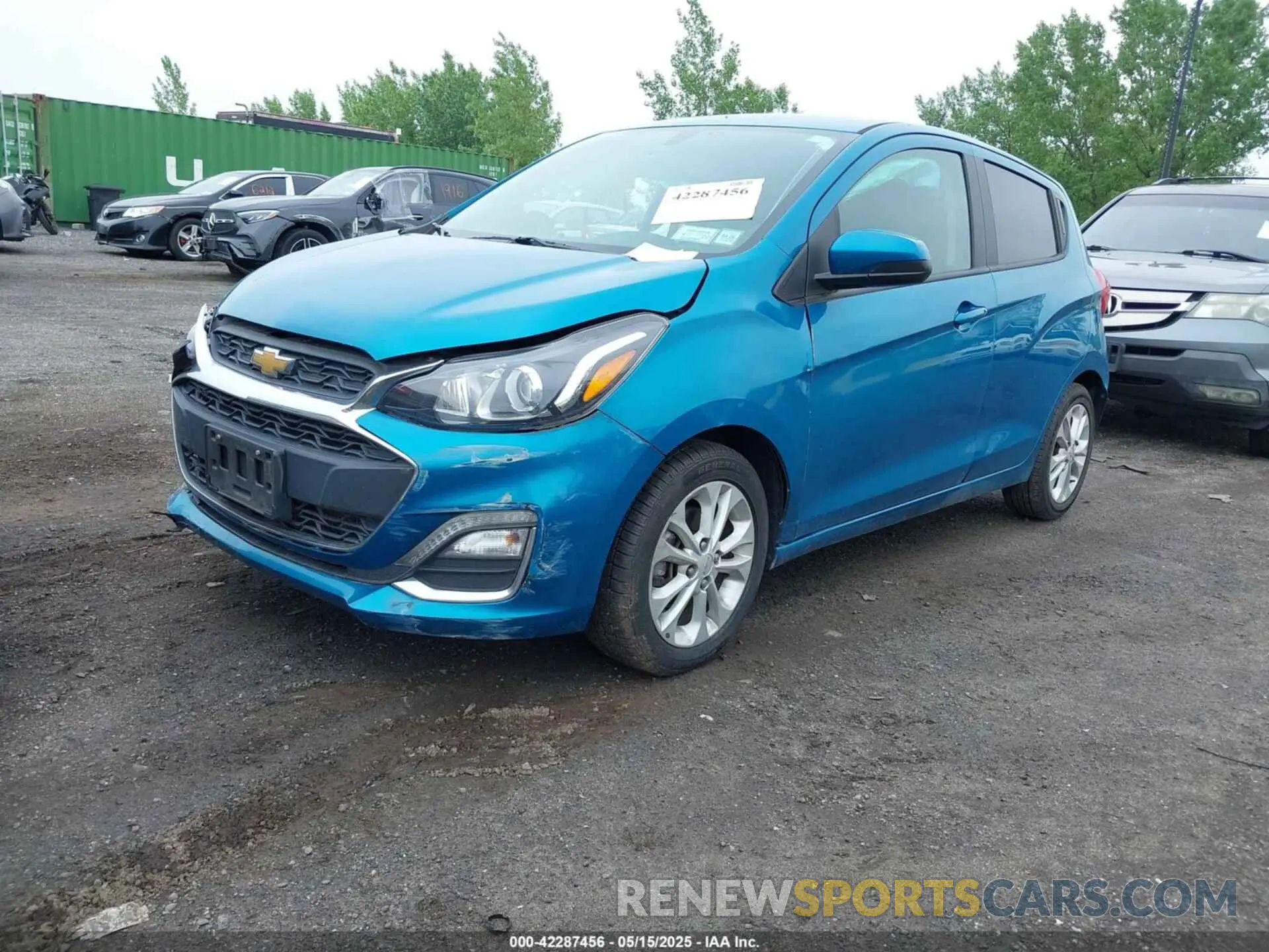 2 Photograph of a damaged car KL8CD6SA6MC703688 CHEVROLET SPARK 2021