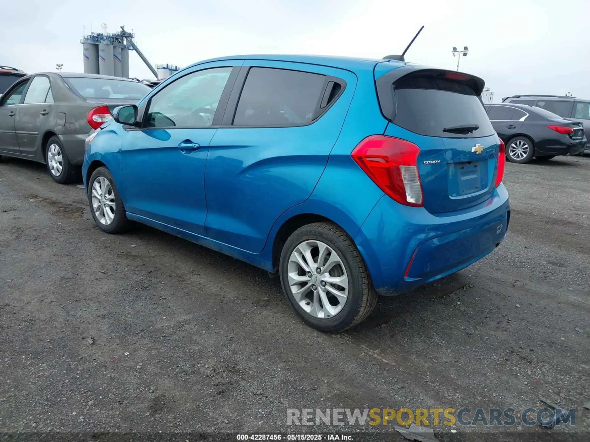 3 Photograph of a damaged car KL8CD6SA6MC703688 CHEVROLET SPARK 2021